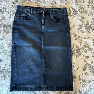 Blanknyc denim skirt